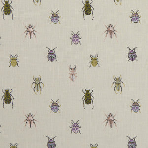 Clarke And Clarke Fabric Beetle Multi