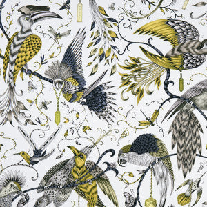 Clarke And Clarke Fabric Audubon Gold