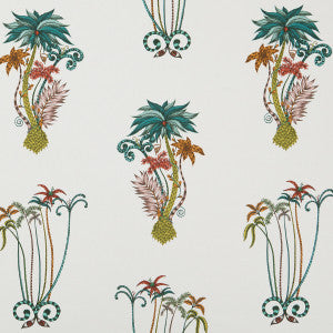 Clarke And Clarke Fabric Jungle Palms Jungle