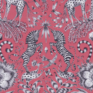 Clarke And Clarke Fabric Kruger Magenta