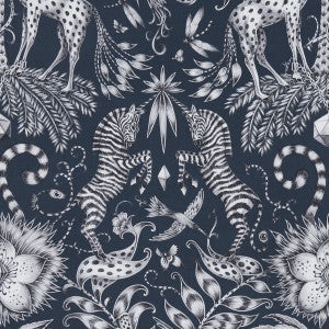 Clarke And Clarke Fabric Kruger Navy