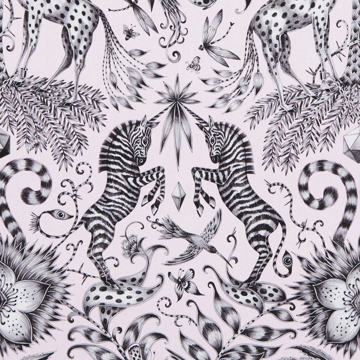 Kruger Pink by Clarke And Clarke Fabric Clarke And Clarke Fabric Kruger PinkFabric ANIMALIA BY EMMA J SHIPLEY FOR C&C COTTON - 100% United Kingdom </p><p>Repeat: H: 13.58, V: 22.44 54 - Fabric Carolina -