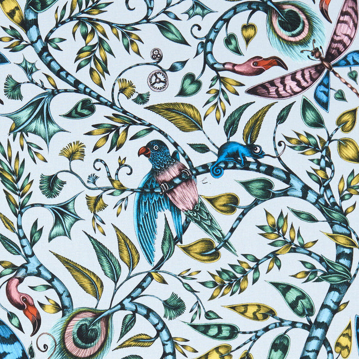Rousseau Eggshell by Clarke And Clarke Fabric Clarke And Clarke Fabric Rousseau EggshellFabric ANIMALIA BY EMMA J SHIPLEY FOR C&C COTTON - 100% United Kingdom </p><p>Repeat: H: 13.58, V: 26.97 54 - Fabric Carolina -