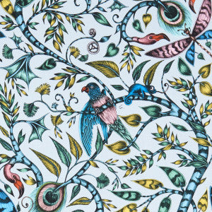 Clarke And Clarke Fabric Rousseau Eggshell
