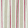 Clarke And Clarke Fabric Alderton Raspberry/Linen