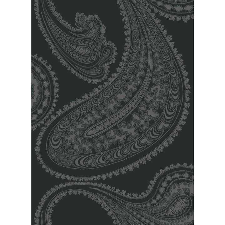 Rajapur Char Blk by Cole & Son Fabric Cole & Son Fabric Rajapur Char BlkFabric COLE & SON CONTEMPORARY FABRICS COTTON - 66%;VISCOSE - 31%;POLYESTER - 3% Italy </p><p>Repeat: H: 17.45, V: 24 52.36 - Fabric Carolina -
