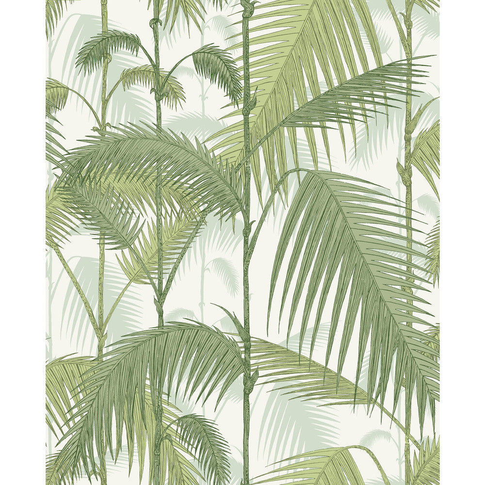 Palm Jungle Olv Grn On Wht by Cole & Son Fabric Cole & Son Fabric Palm Jungle Olv Grn On WhtFabric COLE & SON CONTEMPORARY FABRICS LINEN - 61%;COTTON - 29%;NYLON - 10% Italy </p><p>Repeat: H: 17.7, V: 22 53 - Fabric Carolina -