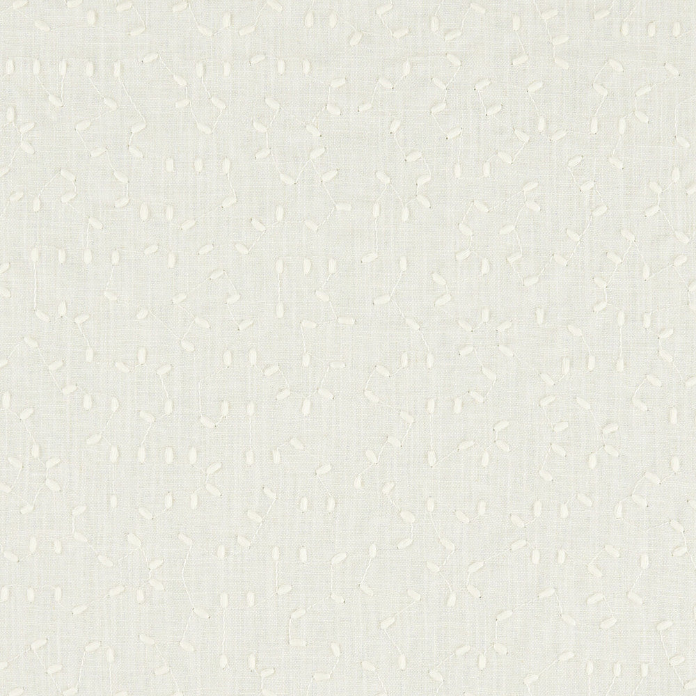 Bibury Ivory by Clarke And Clarke Designer Fabric CLARKE & CLARKE AVEBURY India Horizontal: 12.6 and Vertical: 12.2 54 - Swanky Fabrics -