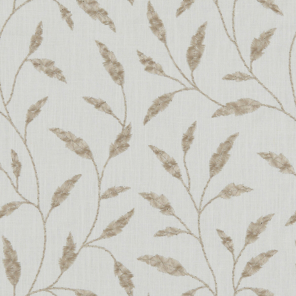 Fairford Natural by Clarke And Clarke Designer Fabric CLARKE & CLARKE AVEBURY - India - Horizontal: 12.6 and Vertical: 12.4 54 - Swanky Fabrics -