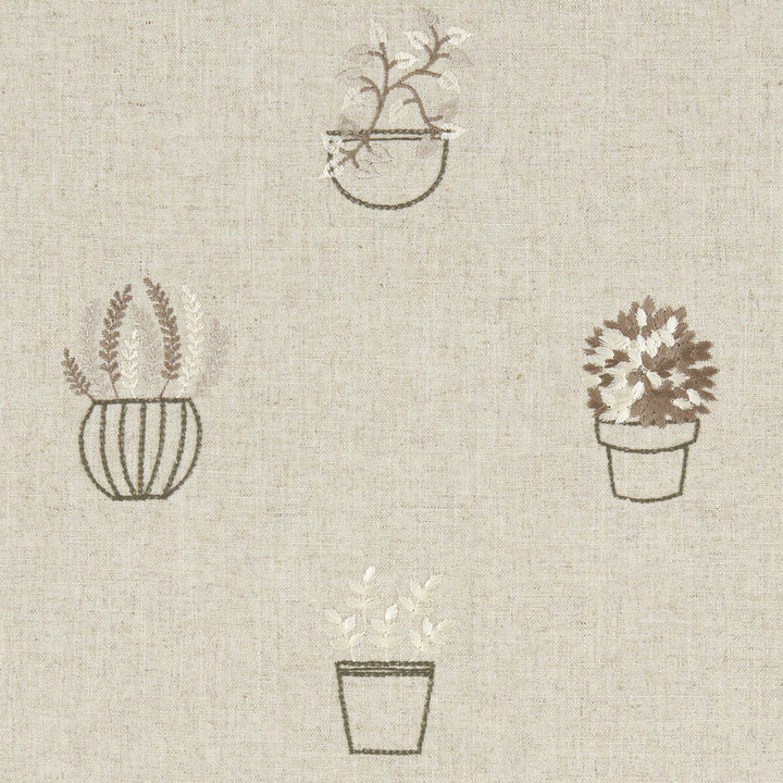 Hidcote Natural by Clarke And Clarke Designer Fabric CLARKE & CLARKE AVEBURY - India - Horizontal: 16.54 and Vertical: 18.5 54 - Swanky Fabrics -