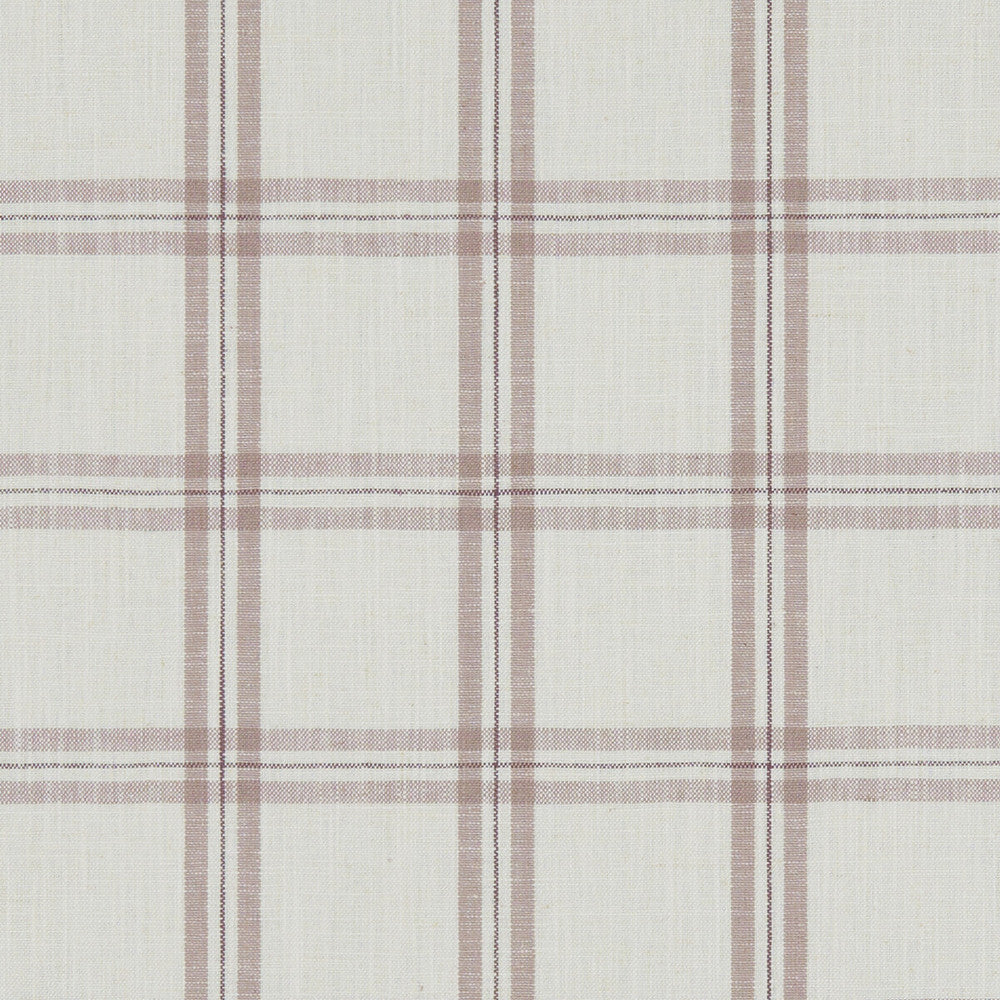 Kelmscott Heather by Clarke And Clarke Designer Fabric CLARKE & CLARKE AVEBURY VISCOSE - 75%;LINEN - 25% India HEAVY Horizontal: 3.43 and Vertical: 3.43 54 - Swanky Fabrics -