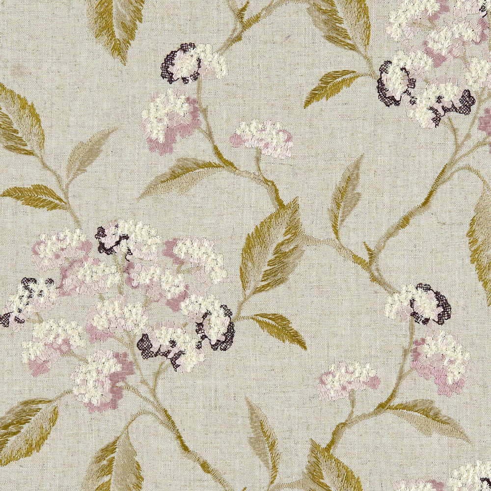 Summerby Damson by Clarke And Clarke Designer Fabric CLARKE & CLARKE AVEBURY VISCOSE - 75%;LINEN - 25% India Horizontal: 16.54 and Vertical: 12.4 54 - Swanky Fabrics -