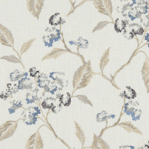 Clarke And Clarke Fabric Summerby Denim