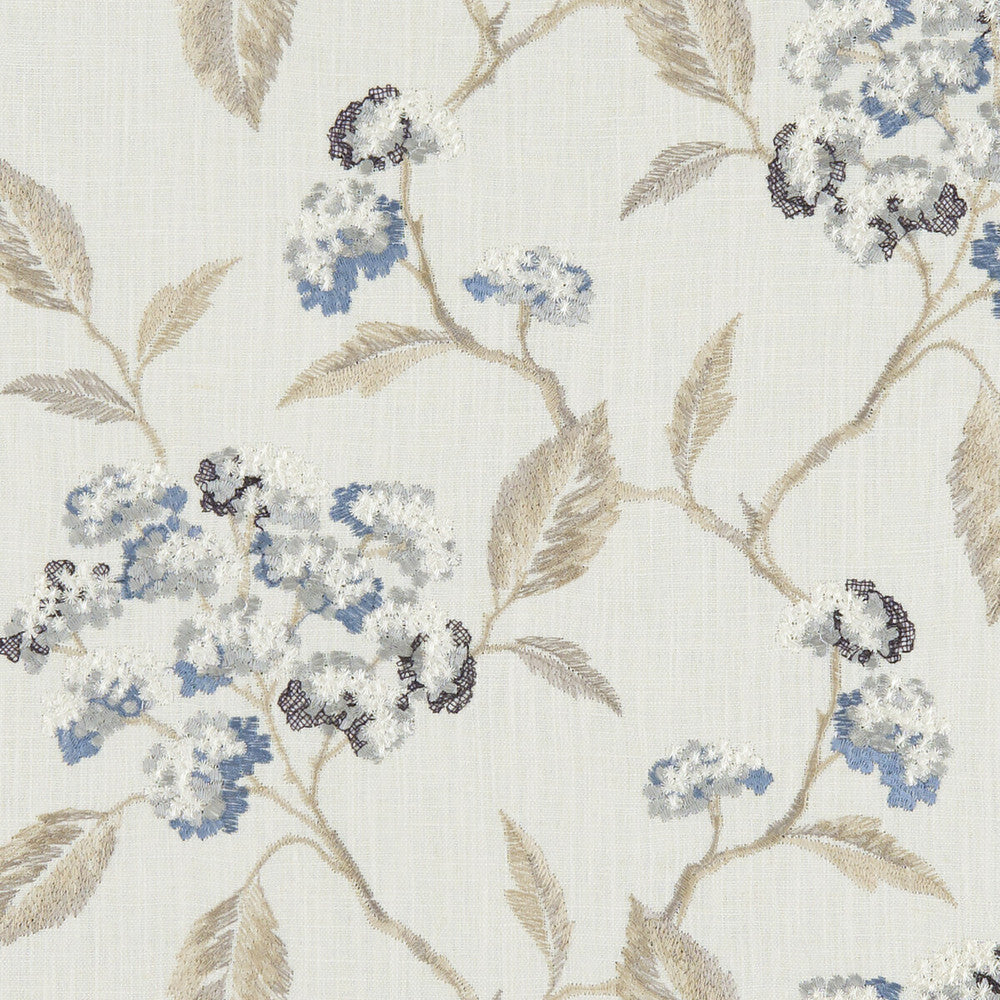 Summerby Denim by Clarke And Clarke Designer Fabric CLARKE & CLARKE AVEBURY VISCOSE - 75%;LINEN - 25% India Horizontal: 16.54 and Vertical: 12.4 54 - Swanky Fabrics -