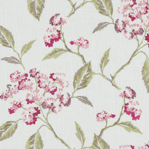 Clarke And Clarke Fabric Summerby Raspberry
