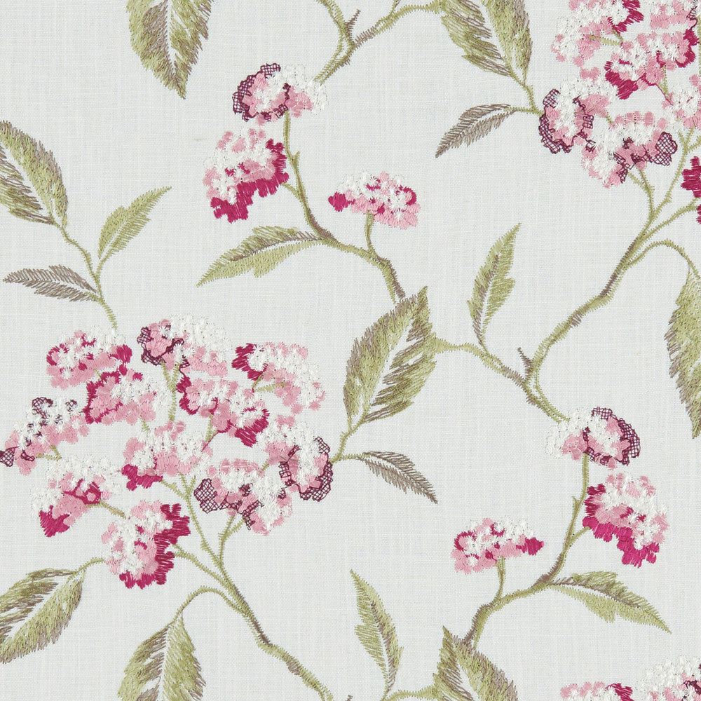 Summerby Raspberry by Clarke And Clarke Fabric Clarke And Clarke Fabric Summerby RaspberryFabric CLARKE & CLARKE AVEBURY VISCOSE - 75%;LINEN - 25% India </p><p>Repeat: H: 16.54, V: 12.4 54 - Fabric Carolina -