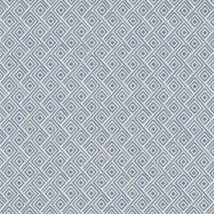 Rhombus Denim by Clarke And Clarke Designer Fabric CLARKE & CLARKE EQUINOX COTTON - 62%;POLYESTER - 38% Turkey MEDIUM Horizontal: 1.18 and Vertical: 1.18 54 - Swanky Fabrics -