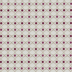 Clarke And Clarke Fabric Venus Raspberry