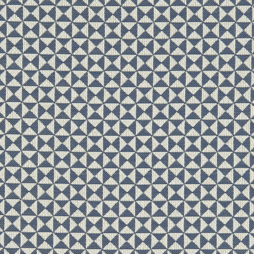 Vertex Midnight by Clarke And Clarke Designer Fabric CLARKE & CLARKE EQUINOX COTTON - 62%;POLYESTER - 38% Turkey MEDIUM Horizontal: 1.54 and Vertical: 1.54 54 - Swanky Fabrics -