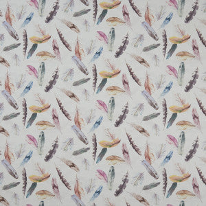Clarke And Clarke Fabric Feather Linen