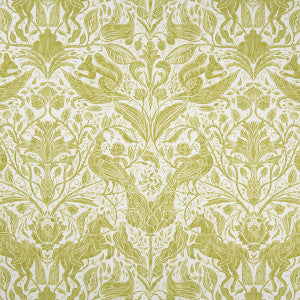 Clarke And Clarke Fabric Forest Trail Citrus