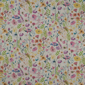 Clarke And Clarke Fabric Lolita Summer/Linen