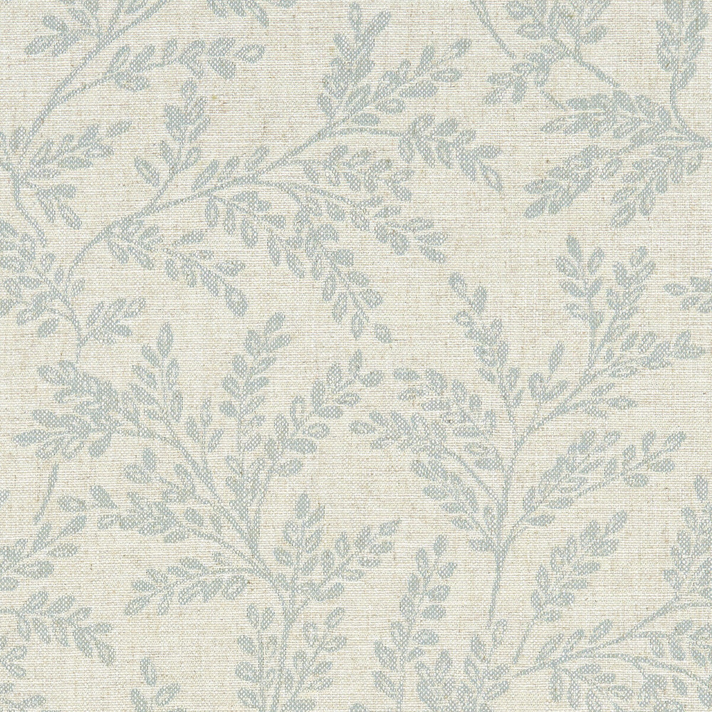 Ferndown Duckegg by Clarke And Clarke Designer Fabric CLARKE & CLARKE HERITAGE COTTON - 45%;VISCOSE - 44%;LINEN - 11% Turkey HEAVY Horizontal: 13.78 and Vertical: 15.55 54 - Swanky Fabrics -
