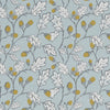 Clarke And Clarke Fabric Acorn Trail Duckegg