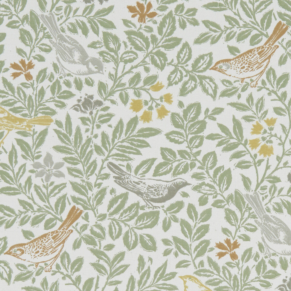 Bird Song Autumn by Clarke And Clarke Fabric Clarke And Clarke Fabric Bird Song AutumnFabric CLARKE & CLARKE LAND & SEA COTTON - 100% Turkey </p><p>Repeat: H: 17.99, V: 15.94 54 - Fabric Carolina -