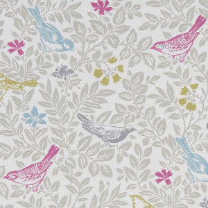 Clarke And Clarke Fabric Bird Song Summer
