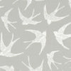 Clarke And Clarke Fabric Fly Away Grey