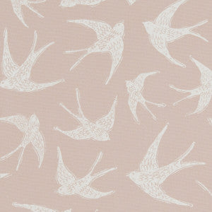 Clarke And Clarke Fabric Fly Away Sorbet