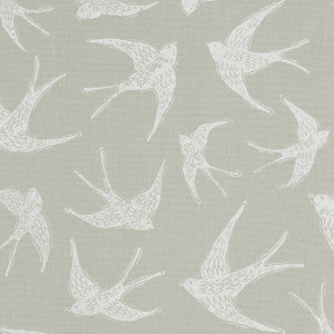 Clarke And Clarke Fabric Fly Away Taupe