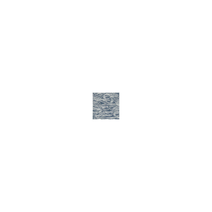 Surf Navy by Clarke And Clarke Designer Fabric CLARKE & CLARKE LAND & SEA COTTON - 100% Turkey MEDIUM Horizontal: 13.5 and Vertical: 12.4 54 - Swanky Fabrics -