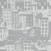 Clarke And Clarke Fabric Waterside Grey