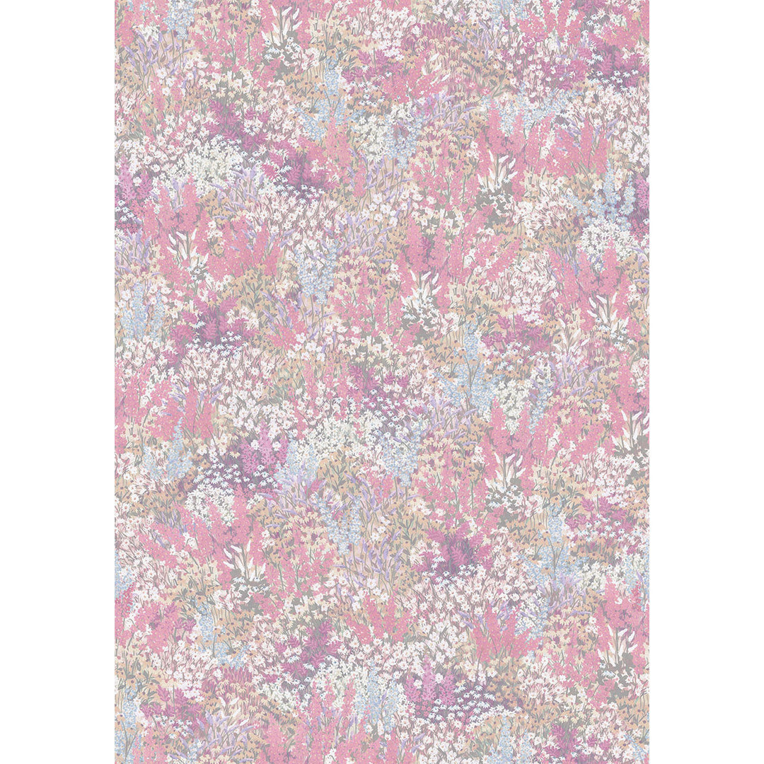 Cole & Son Fabric Petite Fleur Linen - Cerise
