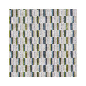 Clarke And Clarke Fabric Cubis Peacock