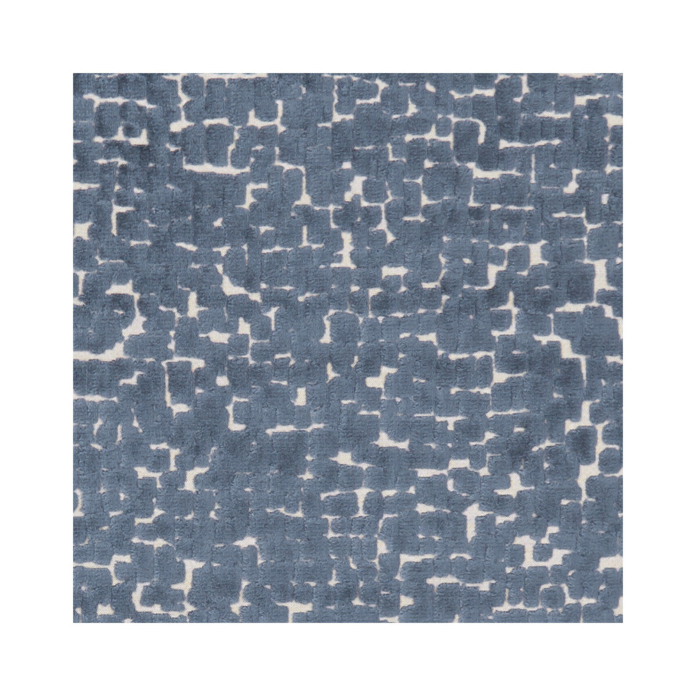 Mattone Navy by Clarke And Clarke Designer Fabric CLARKE & CLARKE KALEIDOSCOPE VISCOSE - 71%;POLYESTER - 19%;LINEN - 10% India HEAVY Horizontal: 13.75 and Vertical: 19.5 54 - Swanky Fabrics -