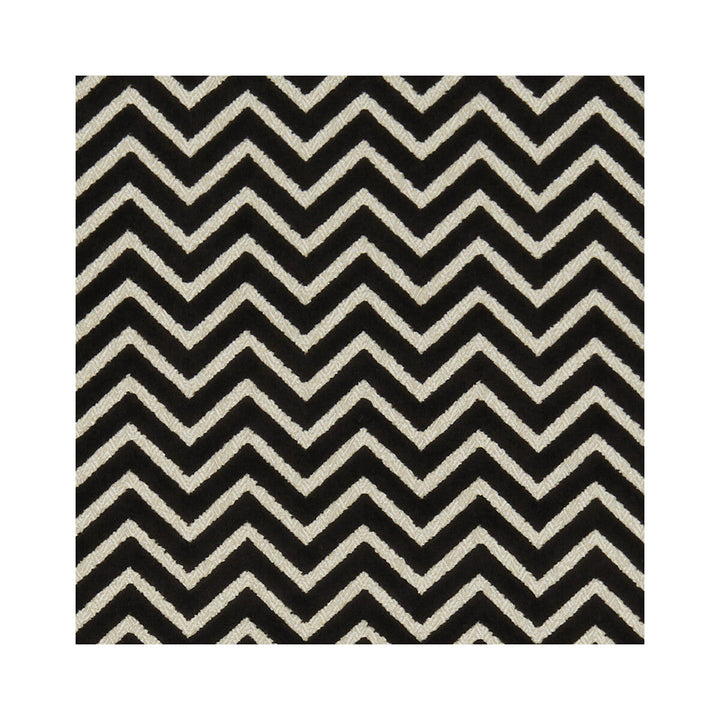 Prisma Ebony by Clarke And Clarke Designer Fabric CLARKE & CLARKE KALEIDOSCOPE POLYESTER - 59%;VISCOSE - 41% India HEAVY Horizontal: 2.28 and Vertical: 1.02 54 - Swanky Fabrics -