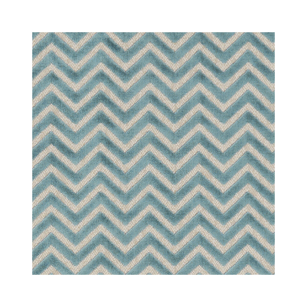 Prisma Teal by Clarke And Clarke Designer Fabric CLARKE & CLARKE KALEIDOSCOPE POLYESTER - 59%;VISCOSE - 41% India HEAVY Horizontal: 2.28 and Vertical: 1.02 54 - Swanky Fabrics -
