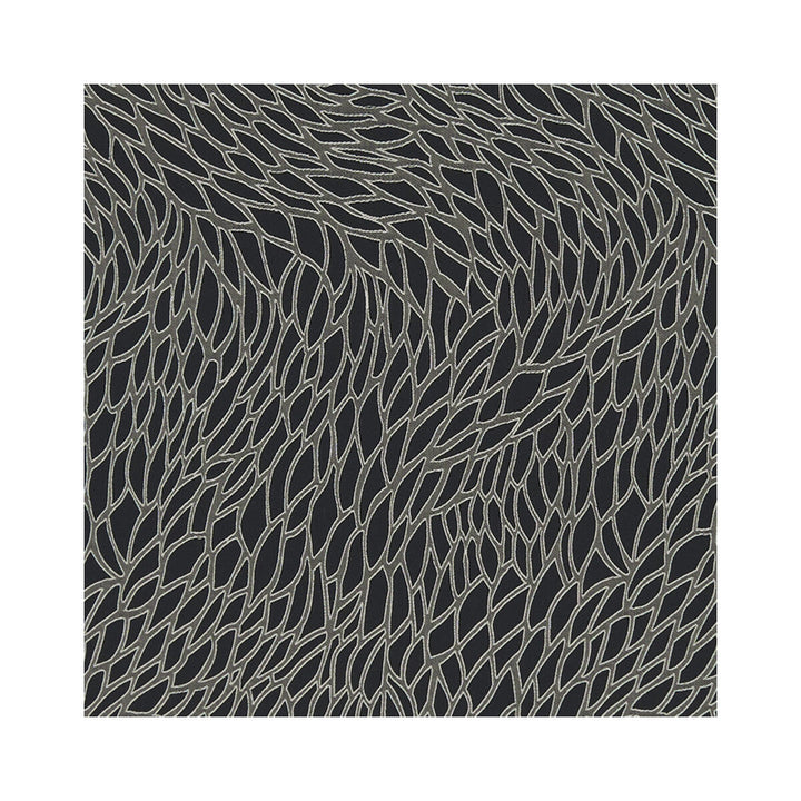 Corallino Nero by Clarke And Clarke Designer Fabric CLARKE & CLARKE LUSSO 2 COTTON - 53%;POLYESTER - 47% India MEDIUM Horizontal: 9.17 and Vertical: 20.67 54 - Swanky Fabrics -