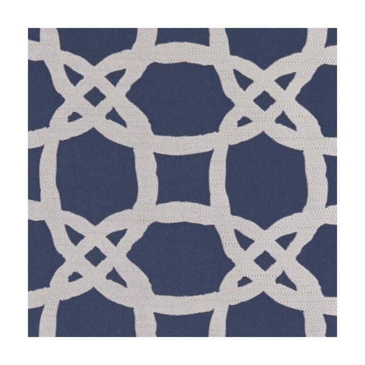 Fascino Midnight by Clarke And Clarke Designer Fabric CLARKE & CLARKE LUSSO 2 POLYESTER - 71%;COTTON - 29% India Horizontal: 6.77 and Vertical: 6.3 54 - Swanky Fabrics -