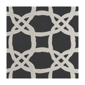 Clarke And Clarke Fabric Fascino Nero