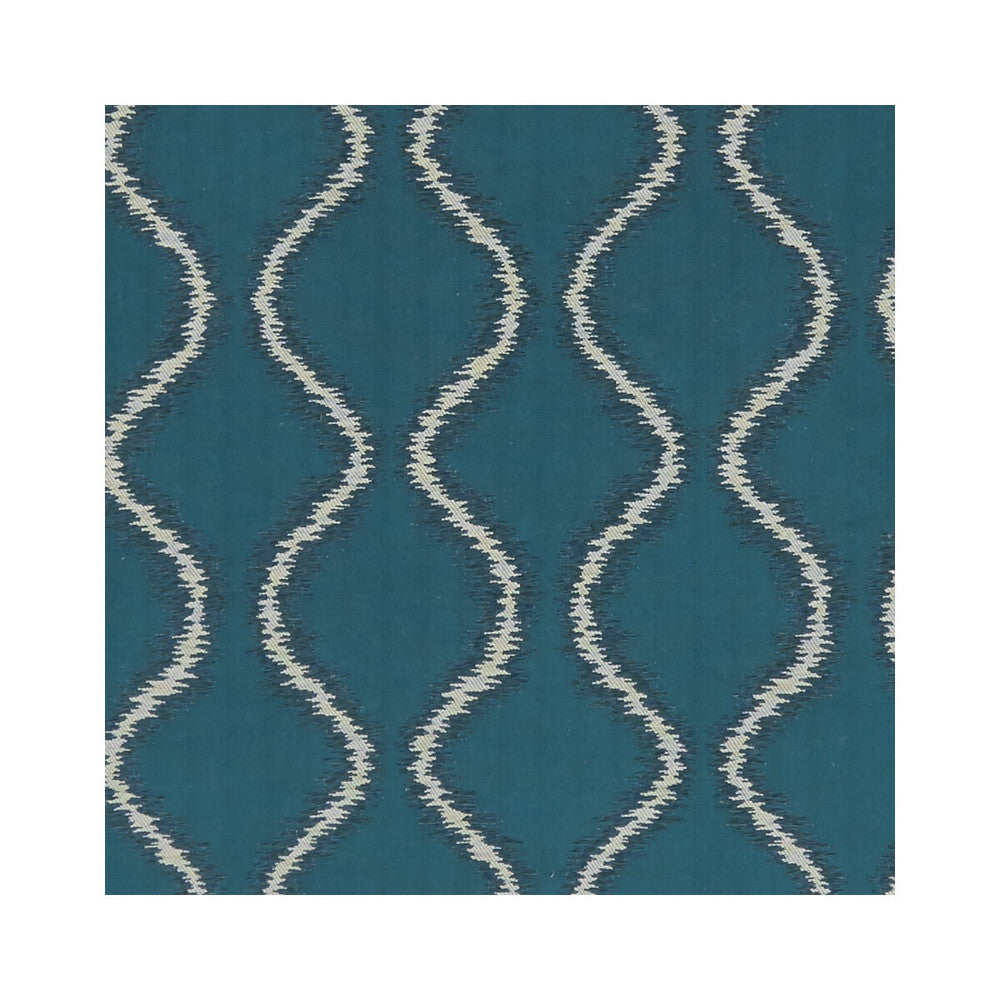 Solare Kingfisher by Clarke And Clarke Designer Fabric CLARKE & CLARKE LUSSO 2 POLYESTER - 57%;COTTON - 43% India Horizontal: 9.09 and Vertical: 11.1 54 - Swanky Fabrics -