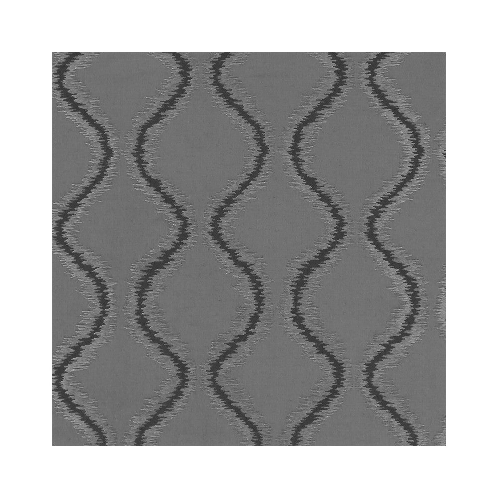 Solare Pewter by Clarke And Clarke Designer Fabric CLARKE & CLARKE LUSSO 2 POLYESTER - 57%;COTTON - 43% India Horizontal: 9.09 and Vertical: 11.1 54 - Swanky Fabrics -