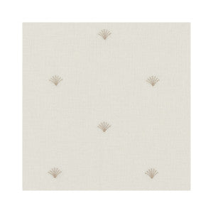 Clarke And Clarke Fabric Fino Ivory/Rose Gold