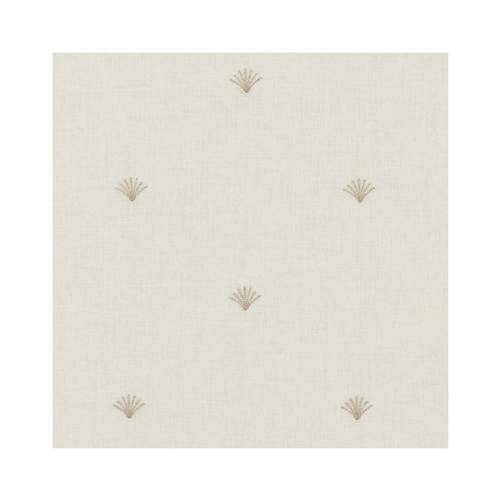 Fino Ivory/Rose Gold by Clarke And Clarke Designer Fabric CLARKE & CLARKE LUSSO SHEERS POLYESTER - 100% India Horizontal: 6.3 and Vertical: 6.69 110 - Swanky Fabrics -