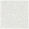 Clarke And Clarke Fabric Corallino Sheer Chalk/Silver