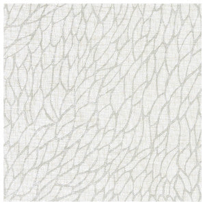 Clarke And Clarke Fabric Corallino Sheer Chalk/Silver