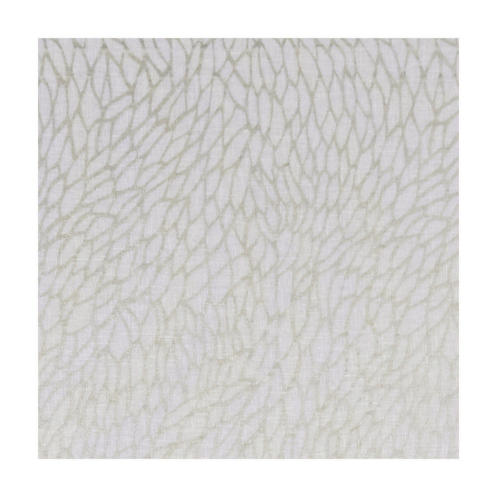 Corallino Sheer Champagne/Gold by Clarke And Clarke Designer Fabric CLARKE & CLARKE LUSSO SHEERS POLYESTER - 100% Turkey - Horizontal: 9.84 and Vertical: 22.05 117 - Swanky Fabrics -